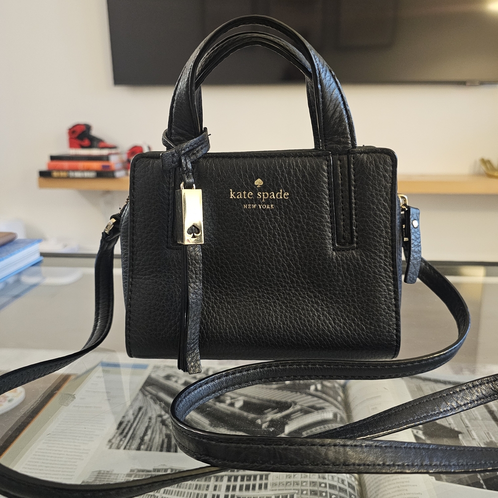 Kate Spade Mini Black Leather Handbag